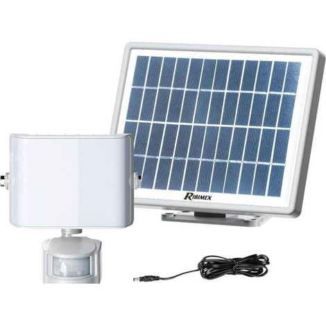 Spot Solaire 9W LED 800 Lumens - Avec Détecteur - Éclairage Efficace et Écologique - D-Work