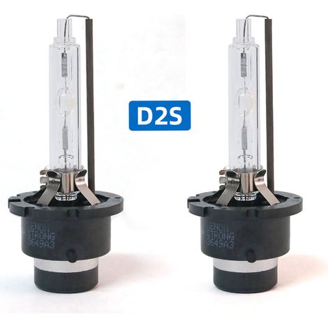 Für 2er-Pack D2S HID-Xenon-Glühbirne, 6000 K, 35 W, 12 V, Ersatz für Fernlicht-Entladungslampe, IP68 wasserdicht