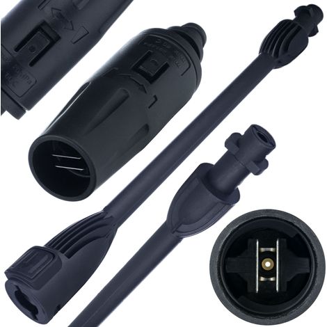 Lancia Vario per Idropulitrice compatibile con Kärcher K2–K7 – Ugello Regolabile  Max 160 Bar, 9 l/min, 60°C  Pulizia Versatile