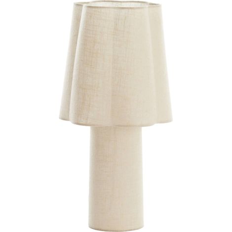 Light & Living - lampe de table - Musaby - naturel - textile -