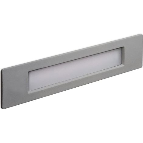 Encastré mural WIND IP55 R7s LED Bulb 10.50W 1000lm/1130lm/1060lm CRI80 2700K/4000K/6500K Gris (1/3)