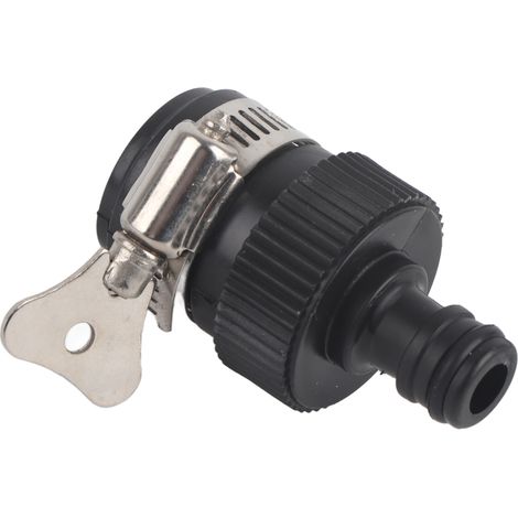 Raccord universel de robinet, adaptateur pour tuyau d'arrosage jardin, raccord flexible pour lavage voiture et nettoyage extérieur