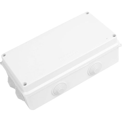 Boite de Derivation Electrique, Boite Derivation Etanche Exterieur, Boite Electrique Etanche Exterieur, Boîte étanche, Boîte Dérivation Etanche IP65 pour Câble électrique, 200 x 100 x 70 mm (1/5)