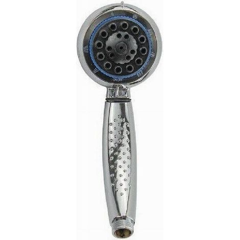 Cleafe - Bagno Doccetta Doccino Soffione Doccia Cornetta Rotondo 21x8cm Moderno 69089 - (1/2)