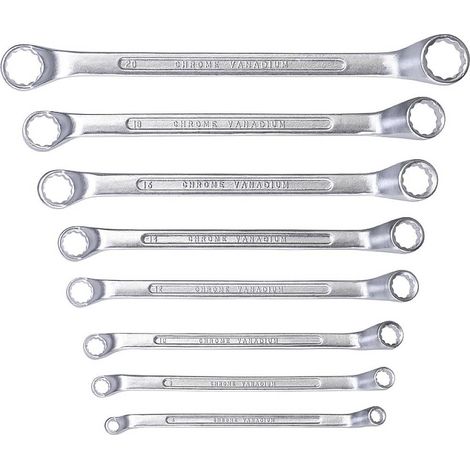 KWB Einhell 49440390 Jeu de 8 clés hexagonales en acier chrome-vanadium (1/3)