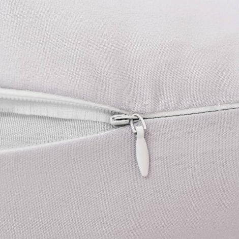 INLIFE Coussin de grossesse en forme de J 54x(36-43) cm Gris