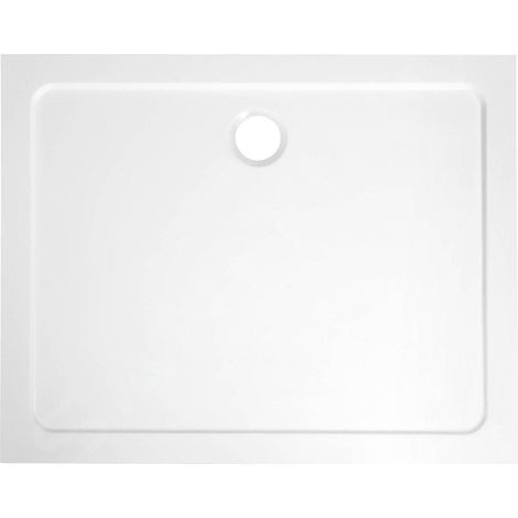 Receveur de douche en marbre cultivé TECMI 100x70x3cm (1/4)