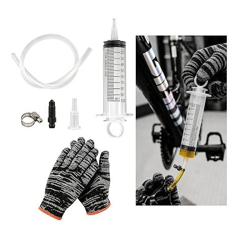 Motorcycle Brake Bleed Kit Large Syringe 100 ml Hydraulic Hose 50 (1/5)