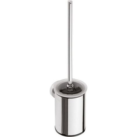 Brosse WC suspendue X-ROUND, chromée