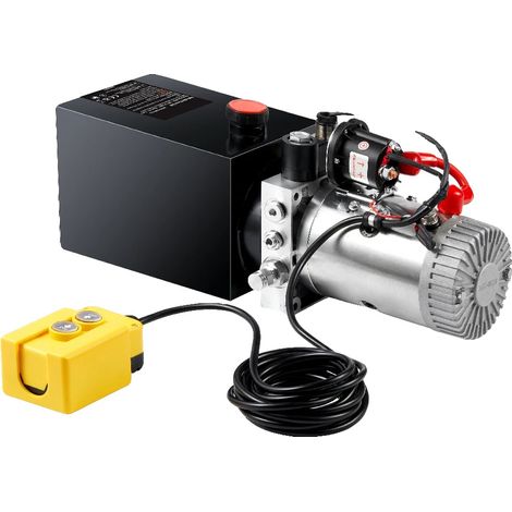 Pompe hydraulique, alimentation électrique 12V CC, performance de levage fiable, 4 Quart (1/2)