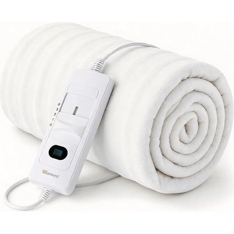 Electric Heated Underblanket 80 x 150 cm, 3 Temperature Levels, Single Heated Mattress Topper (1/5)