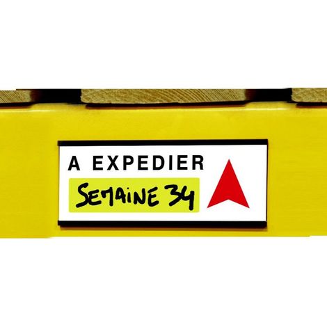 PROVOST - Porte-étiquettes aimanté Provost - Rouleau caoutchouc 5 m (hauteur 30 mm)