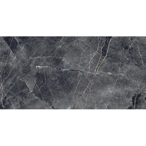 Mexen Eternity Nero gres smaltato rett. G1, piastrella pavimento-parete 120 x 60 cm, lucido - TL112-120-060-02 (1/5)