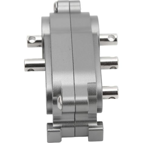 Boîtier de Transmission CNC 2 Vitesses 313mm pour Axial SCX10 - Alliage Aluminium Anodisé - Pièces RC Crawler 1/10 (1/5)