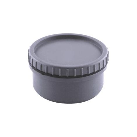 Bouchon de PVC visite PVC Ø40 Le lot de 10