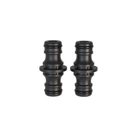 2 pièces Raccord rapide, 1/2 pouce double fiche Pièce de raccordement pour une connexion sûre des tuyaux, connexion de deux tuyaux pour la prolongation (1/5)