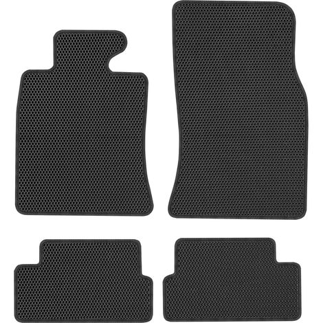 Tappetini dedicati per Mini Cooper II dal 2006 al 2013 - EVA A NIDO D'APE NERO (1/5)