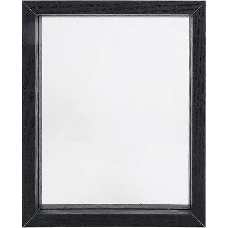 Präsentationsbox für Schmetterlinge und Pflanzen – 20,5 x 16,5 cm – Schwarz (1/4)