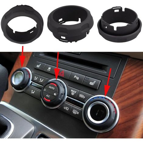 3-teiliger Lautstärkeregler für die Mittelkonsole, kompatibel mit Land Rover Range Rover Sport Discovery 4 2009 2010 2011 2012 2013 LR029591