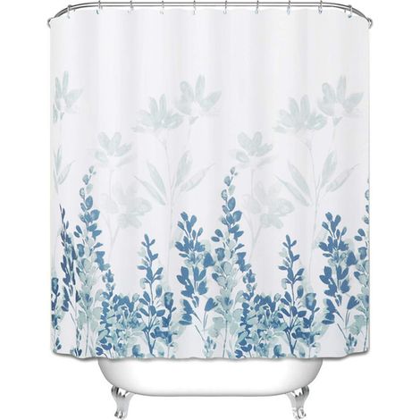 Rideau de douche imperméable pour salle de bain (1/5)