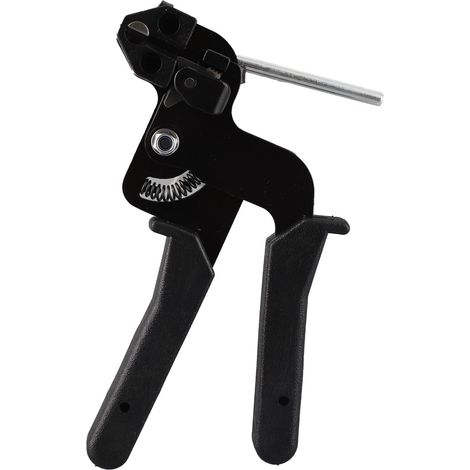 Pistola engarzadora de cables de acero inoxidable, herramienta de corte automática y tensor. (1/5)