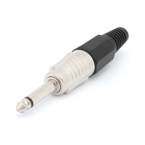 JACK MALE PROFESSIONNEL 6.35mm MONO NOIR CA027B RI875 (1/3)