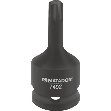 Matador Force utilisation, tournevis Clé Torx interne, 12,5 (1/2) : T 40, 7492 0400