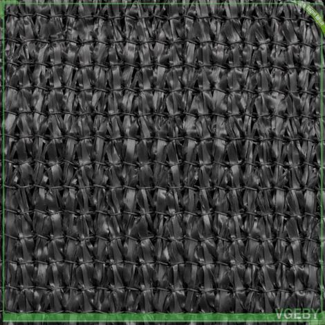 Écran de balcon en PEHD - FAFEICY - 42314 - 90x400 cm - Anthracite - Œillets aluminium (1/4)