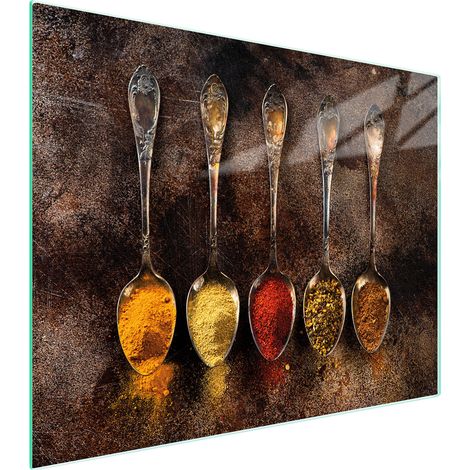 Glasschneidebrett 52x40 Gewürze (1/5)