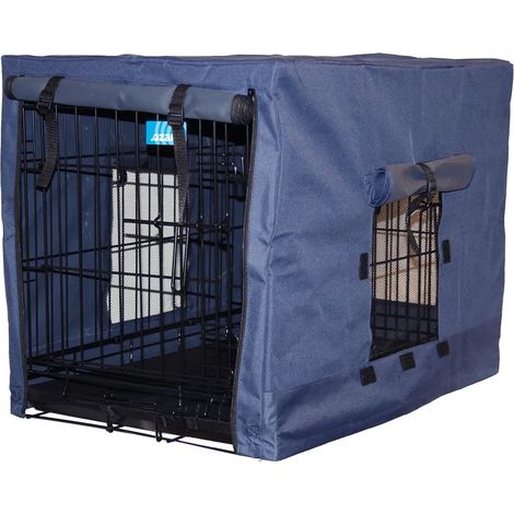Ozami Dog Cage Cover 62x44x51.5cm Blue