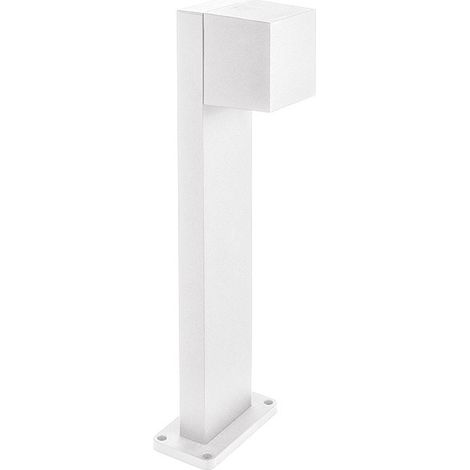 Borne Led 10W Ges2301 Monoémission Cct 3000K/4000K/6500K, Faisceau Orientable, Fonte D'Aluminium Blanc - Gealuce (1/2)