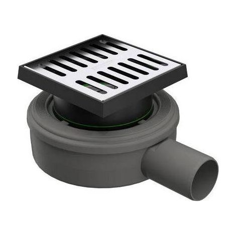 PILETTA SCARICO MICRODRAIN PAVIMENTO Misura: Scarico D. 40 mm 10x10cm