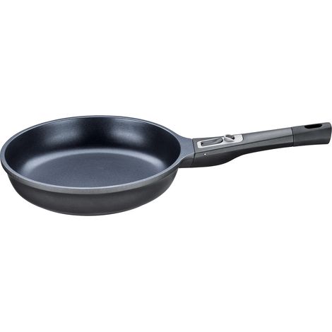 Padella in alluminio Kuchenprofi con rivestimento antiaderente, manico removibile, diametro 24 cm (1/2)
