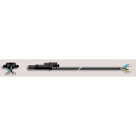 Câble RRF noir 0,5 m LT50/60 SOMFY (1/2)