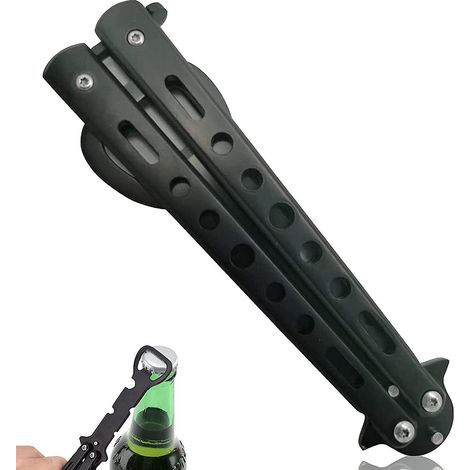 decapsuleur Biere Dcapsuleur Papillon Noir En Mtal, Trainer Classique Pratique Outil De Acier Inoxydable Pour Le Bar, La Fte, Les Amateurs De Bire (1/5)