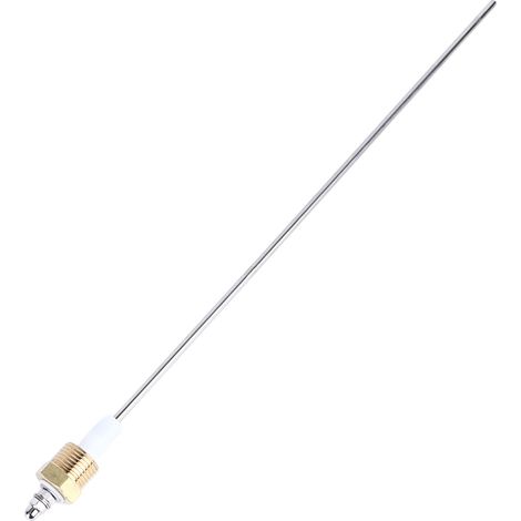 Sonde de niveau d'eau pour chaudière, électrode à 1 broche G1/2 en laiton et acier inoxydable PTFE (1/5)