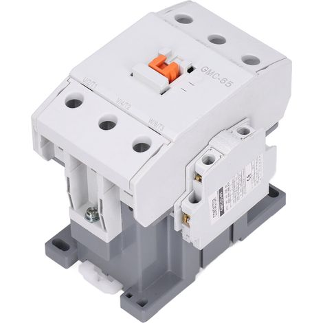 Contacteur 65A 2NO+2NC 220V AC pour Automatisation Rail DIN 50Hz (1/5)