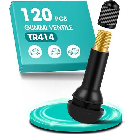 Car Tyre Valve TR414, Tubeless Tire Valve (1/5)