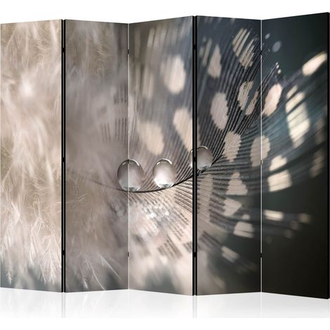 Paravento - Elegant Feather II [Room Dividers] - 225x172 (1/4)