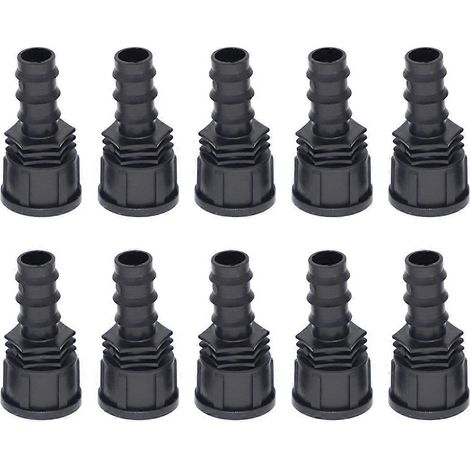 Raccord fileté mâle 3/4" vers embout cannelé pour tuyau d'arrosage 20 mm (1/5)