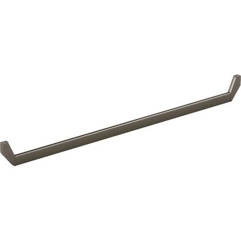 Supports latéraux pour barre de penderie - Pour : Tablette bois - Version : Droit - SALICE
