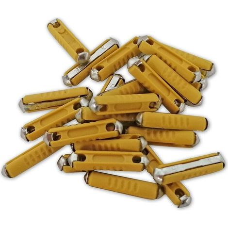 Fusibles steatite 16A sachet de 25 fusibles – Protection efficace pour installations électriques – Dimensions 25 x 6 mm (1/2)