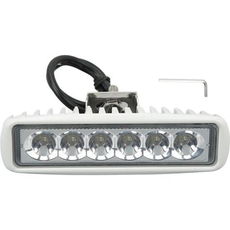 Bright LED Work Light, Waterproof, Shockproof, for Cars, Yachts, Outdoor Lighting (White Blue). (1/5)
