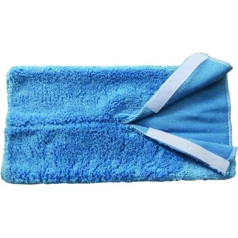 Serpilliere Microfibre avec Velcro Bleu MSV