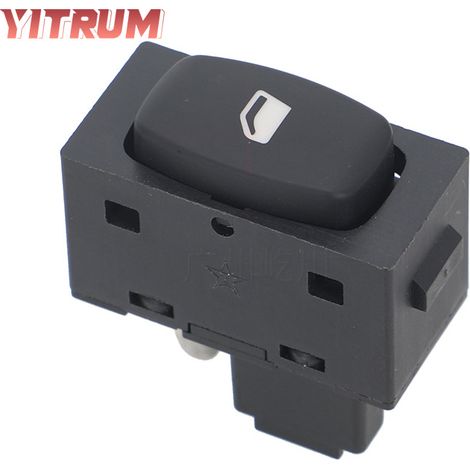 6554E8 est un interrupteur de fenêtre/interrupteur d'alimentation adapté aux véhicules Peugeot 307 et 407. (1/2)