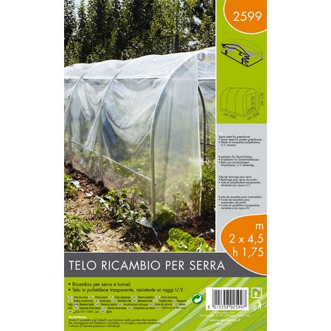 Telo ricambio per serra (200 x 450 x h 175 cm) (1/3)