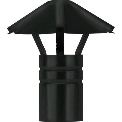 Fumaiolo per Tubi Stufa a Pellet Acciaio rivestito con smalto porcellanato 8   cm - ZN812 Diametro 8 cm Fumaiolo (1/2)