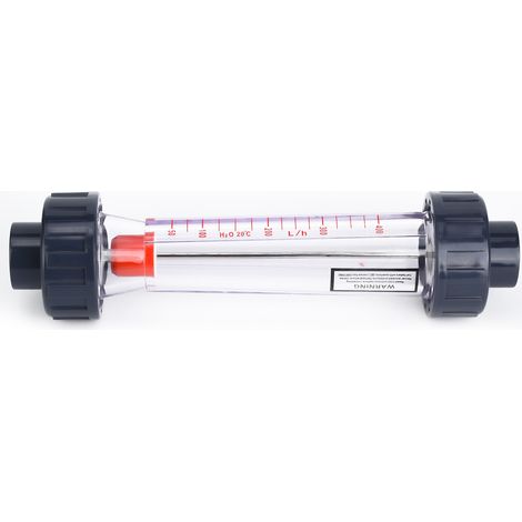 LZS-20 (D) ABS-Kunststoff-Rohrdurchflussmesser, hochpräziser Wasserdurchflussmesser, 40–400 l/h (1/5)