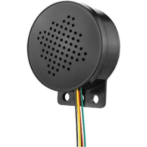 Altavoz multifunción de 4 canales con alarma sonora, sirena de marcha atrás, zumbador, bocina y sonido de arranque del coche. (1/5)