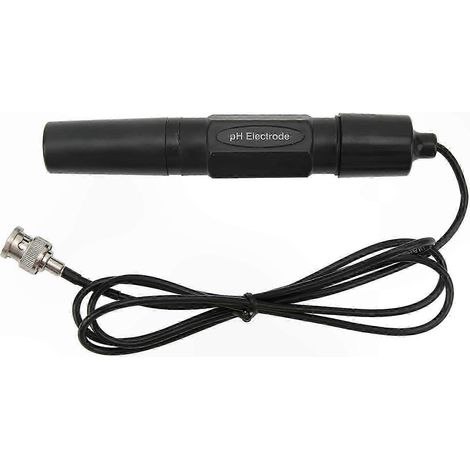 Hochpräzises pH-Meter mit BNC-Elektrode, pH-Sensor (0–14) für vielfältige Anwendungen, Q9-BNC-Anschluss, 120 cm oder 200 cm Kabel, zuverlässige Messsonde, 1 Stück (1/4)